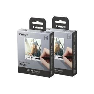 Canon XS-20L 2.7" x 2.7" Square Photo Paper for QX10 Printer - 40 Shots