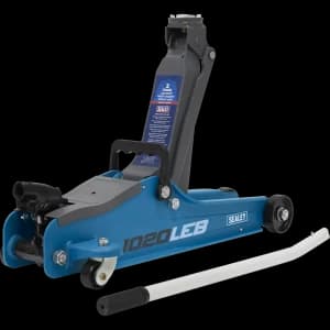 Sealey 1020LE Low Entry Yankee Trolley Jack 2 Tonne Blue