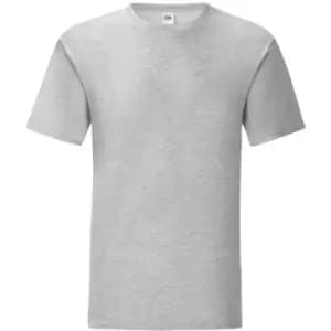 Fruit of the Loom Mens Iconic 150 T-Shirt (L) (Athletic Heather)