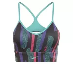 Reebok MYT Printed Bra Womens - Semi Proud Pink
