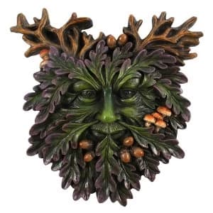 The Green Man Small Face Plaque