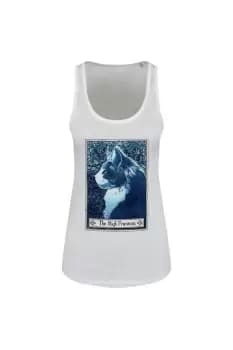 The High Priestess Felis Floaty Vest Top