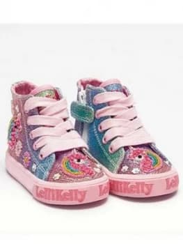 Lelli Kelly Baby Girls Unicorn High Top - Multi/Glitter