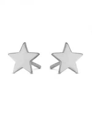 Simply Silver Sterling Silver Star Stud Earrings