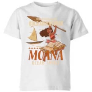 Moana Find Your Own Way Kids T-Shirt - White - 11-12 Years
