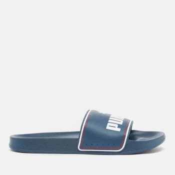 Puma Mens Leadcat Slide Sandals - Dark Denim/Puma White/High Risk Red - UK 11