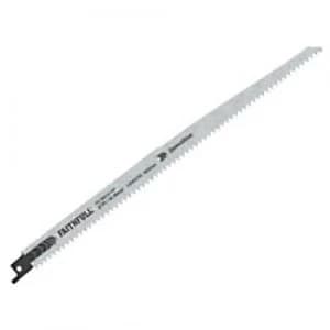 Faithfull Bi-Metal Sabre Saw Blade Demolition S1411DF 300 mm x 6 TPI Pack of 5