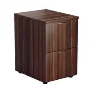 Jemini Walnut 2 Drawer Filing Cabinet KF78956