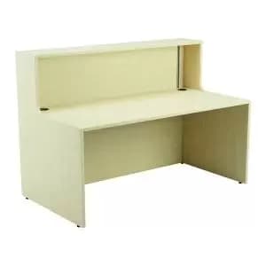 Jemini Reception Unit 1400x800x740mm Maple KF818214 KF818214