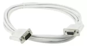 Roline 11.01.6230 Computer Cord, D-Sub 9P Plug/skt, 3M