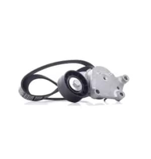 DAYCO V-ribbed belt set KPV408 Serpentine belt kit,Auxiliary belt kit FORD,VOLVO,Fiesta Mk6 Schragheck (JA8, JR8),Focus II Schragheck (DA_, HCP, DP)