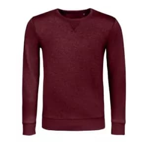 Sols Unisex Adults Sully Sweatshirt (3XL) (Heather Oxblood)