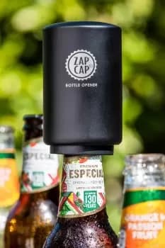 Black Zap Cap Bottle Opener