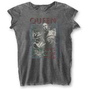 Queen - News of the World Ladies XX-Large T-Shirt - Grey