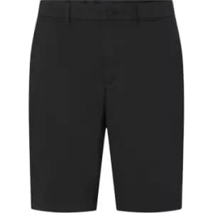 Calvin Klein Satin-Stretch Slim Short - Black