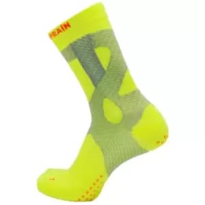 Prevent Sprain Technology Calf Sock Yellow Small 4-6