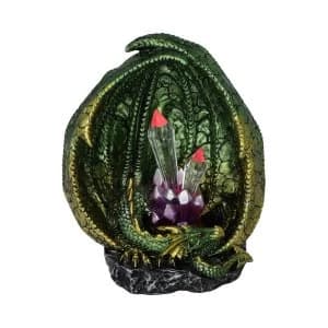 Quartz Guard Dragon Crystal Light Up Figurine