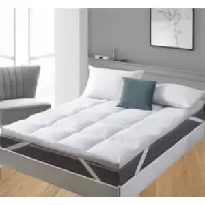 Ezysleep Luxurious Goose Feather and Down Mattress Topper - Double 10cm