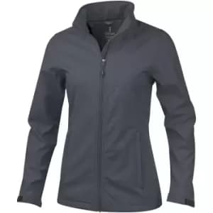Elevate Womens/Ladies Maxson Softshell Jacket (M) (Storm Grey)
