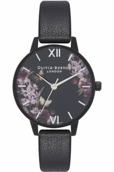 Ladies Olivia Burton After Dark Black & Black IP Watch OB16AD22