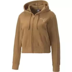 Puma Winterized Full-Zip Hoodie - Beige