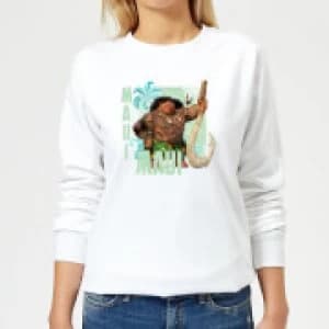 Moana Maui Womens Sweatshirt - White - 3XL