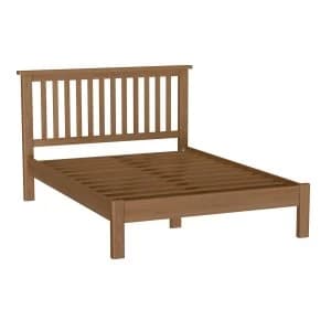 Rosewell Natural Oak King Size Bed Frame