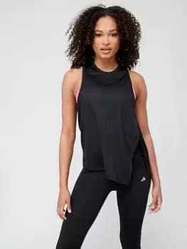 adidas Train Hiit Tank Top - Black/White Size M Women