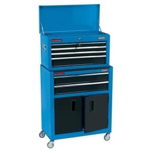 Draper 24" Combined Roller Cabinet and Tool Chest (6 Drawer)