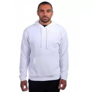 Next Level Unisex Adult Sueded Hoodie (XL) (White)