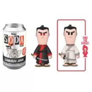 Samurai Jack Vinyl Soda Figure in Collector Can