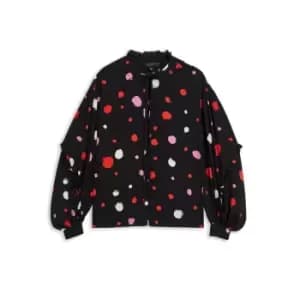 Ted Baker Sunrai Frilled Blouse - Black