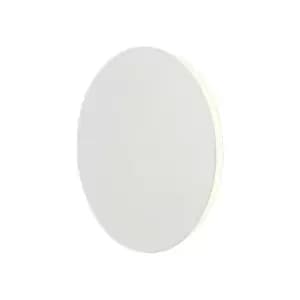 Magnetic Base Wall Lamp, 12W LED 3000K 498lm, 20, 19cm Round Centre, Sand White, Acrylic Frosted Diffuser - Luminosa Lighting