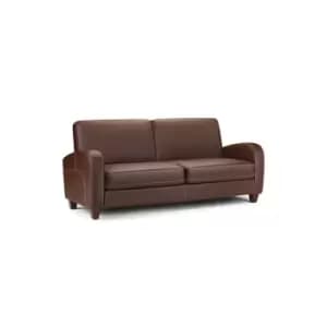 Vogue 3 Seater Faux Leather Sofa