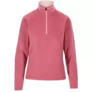 Trespass Womens/Ladies Skylar Fleece Top (XS) (Rhubarb Red)