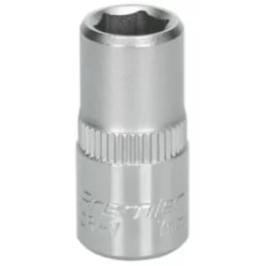 Sealey S1407 Walldrive Socket 7mm 1/4"sq Drive