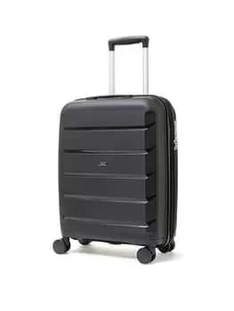 Rock Luggage Tulum UYVHS 8 Wheel Cabin Black Suitcase
