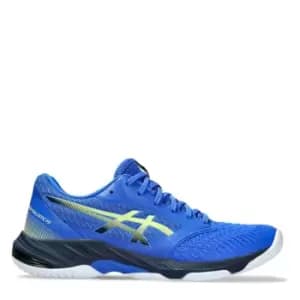 Asics Netball Ballistic FF Mens Indoor Court Shoes - Blue