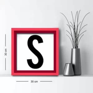 3030AHS-092k Multicolor Decorative Framed MDF Painting