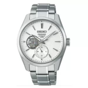Seiko Presage 'Shiro' Sharp-Edged Open Heart Automatic 3 Days Mens Watch SPB415J1 (PRE-ORDER EXPECTED JUNE)