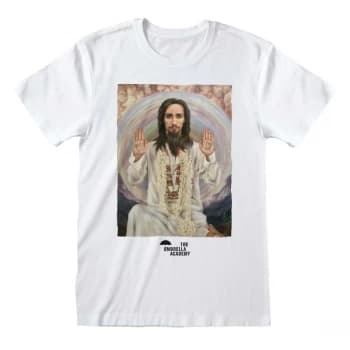 Umbrella Academy - Klaus Portrait Large T-Shirt - White