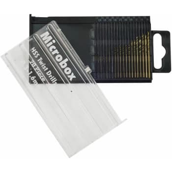 Rolson - 48304 20pc Micro HSS Drill Bit Set