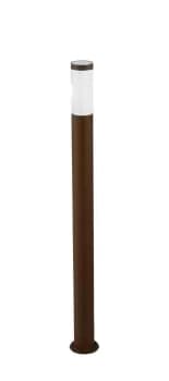 Tokyo Outdoor Stainless Steel Bollard Light, Bronze, IP44, E27