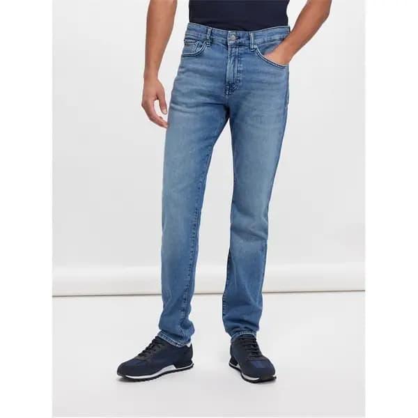 Boss Re.Maine Regular Fit Jeans - Blue Blue VIOPK Male inside leg REGULAR, inside leg REGULAR, inside leg REGULAR, inside leg REGULAR,30,32,34,36