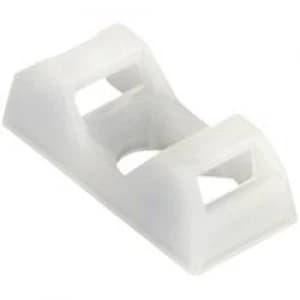 Cable mount Screw fixing 4x thread Ecru Hellerma