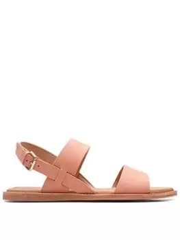 Clarks Karsea Strap Sandals - Light Coral, Light Coral, Size 6, Women