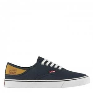 Levis Jordy Buck Canvas Shoes - Navy Blue