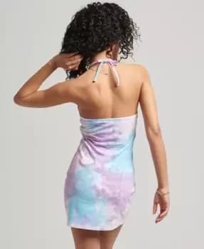 Superdry Vintage Halter Tie Dye Dress