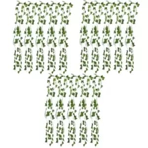 Artificial Ivy Leaf Garlands - Set of 15 Pukkr