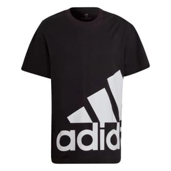 adidas Essentials Giant Logo T-Shirt Mens - Black